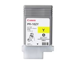 Cartucho canon pfi - 102 amarillo ipf500 -  ipf510 -  lp17 -  ipf600 -  ipf610 -  ipf605 -  lp24 -  ipf650 -  ipf655 -  ipf700 -  ipf710 -  ipf720 -  ipf750 -  ipf750 -  ipf755 -  ipf760