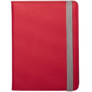 Funda universal silver ht para ebook wave 6 pulgadas roja