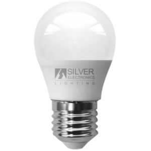Bombilla led silver electronic eco esferica 5w=35w -  e27 -  3000k -  399 lm -  180? -  luz calida -  a+