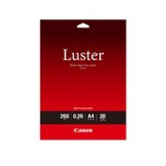 Papel fotografico canon pro luster lu - 101 a4 210 x 297mm