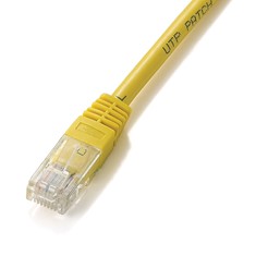 Cable red equip latiguillo rj45 u -  utp cat6 5m amarillo
