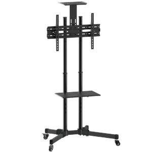 Soporte de suelo con ruedas equip para pantalla de 37 pulgadas -  70 pulgadas - fijo max vesa 600x400 - hasta 50kg