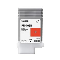 Cartucho canon pfi - 106rg rojo ipf6300 -  ipf6350 -  ipf6400 -  ipf6450