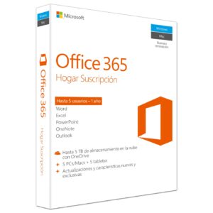 Microsoft office 365 family esd 6 usuarios 1a?o (descarga directa)