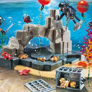 Playmobil fuerzas especiales superset unidad de buceo