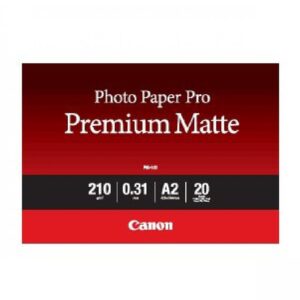Papel fotografico canon 8657b017 pro premium pm - 101 tinta impresion -  a2 -  420x594mm -  20 hojas