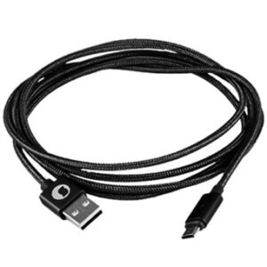 Cable silver ht miicro usb smart led luxury -  macho - macho -  1.5m -  gris oscuro
