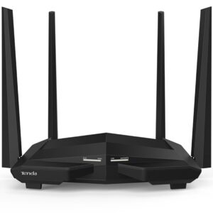 Router wifi ac10 dual band ac1200 1167mbps 3 puertos lan 1 puerto wan tenda