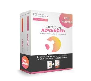 Antivirus panda advanced 2 dispositivos 1 a?o+ family bundle caja