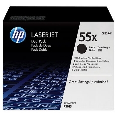 Toner hp 55x ce255xd negro 12500 paginas ce528a -  ce526a