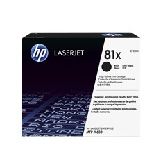 Toner hp cf281x  negro n? 81x 25000pag