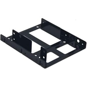 Adaptador bahia coolbox 3.5 a 2.5 x2 hdd ssd interno metalico