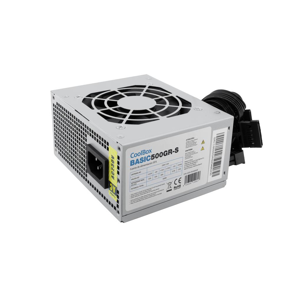 Fuente alimentacion coolbox basic 500gr sfx 500w