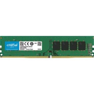 Memoria ram ddr4 8gb crucial -  dimm -  2400mhz -  pc4 - 19200 -  cl 17 -  1.2v