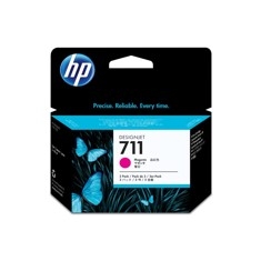 Multipack hp cz134a n?711 magenta desj t120 - t520