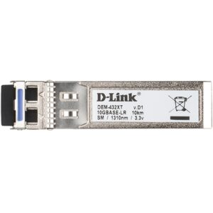 Adaptador sfp+ d - link dem - 432xt 10gbase - lr 10km fibra optica