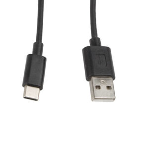 Cable usb lanberg 2.0 macho -  usb tipo c macho 1m negro