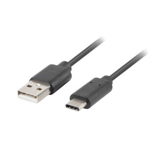 Cable usb lanberg 3.1 macho -  usb tipo c macho 1m negro