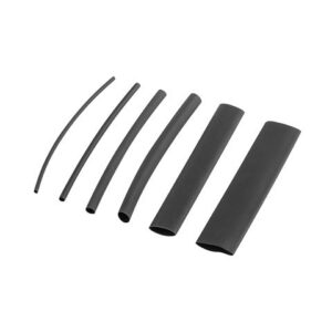 Tubo lanberg termorretractil 100 uds 100mm x15 a 13mm negro