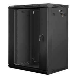 Armario rack lanberg 15u 600x450x769 auto ensamblado 19 pulgadas hasta 60 kg negro