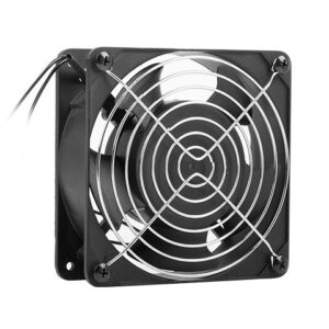 Ventilador 120 mm lanberg para rack 19 230v rejilla metalica negro
