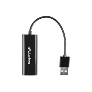 Adaptador usb lanberg 2.0 -  ethernet rj45 100 mb