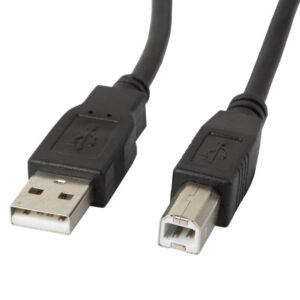 Cable impresora lanberg usb a -  usb b macho - macho negro 1 m