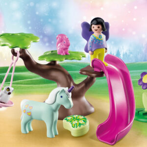 Playmobil 1.2.3 parque infantil hada