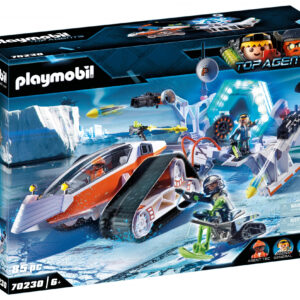 Playmobil espias spy team comando de nieve