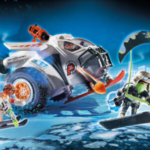 Playmobil espias spy team planeador de nieve