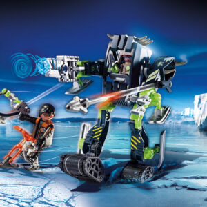 Playmobil espias rebeldes del artico robot de hielo