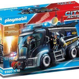 Playmobil vehiculo con luz led y modulo de sonido