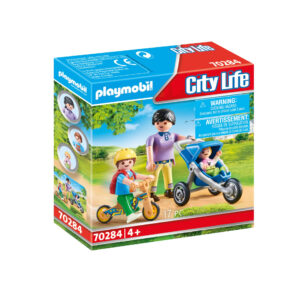 Playmobil ciudad mama con ni?os