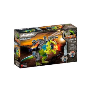 Playmobil spinosaurus: doble poder de defensa