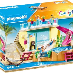Playmobil bungalo con piscina