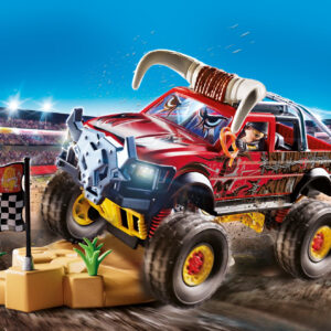 Playmobil stuntshow monster truck horned