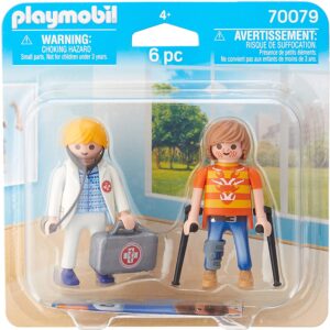 Playmobil duo pack doctora y paciente