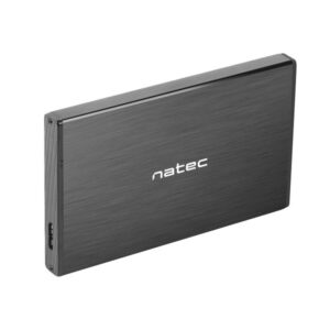 Caja externa natec rhino go disco duro 25 pulgadas pulgadas usb 3.0 sata negra