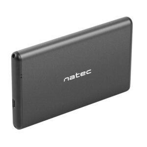 Caja externa natec rhino - c disco duro 25 pulgadas pulgadas usb c sata negra