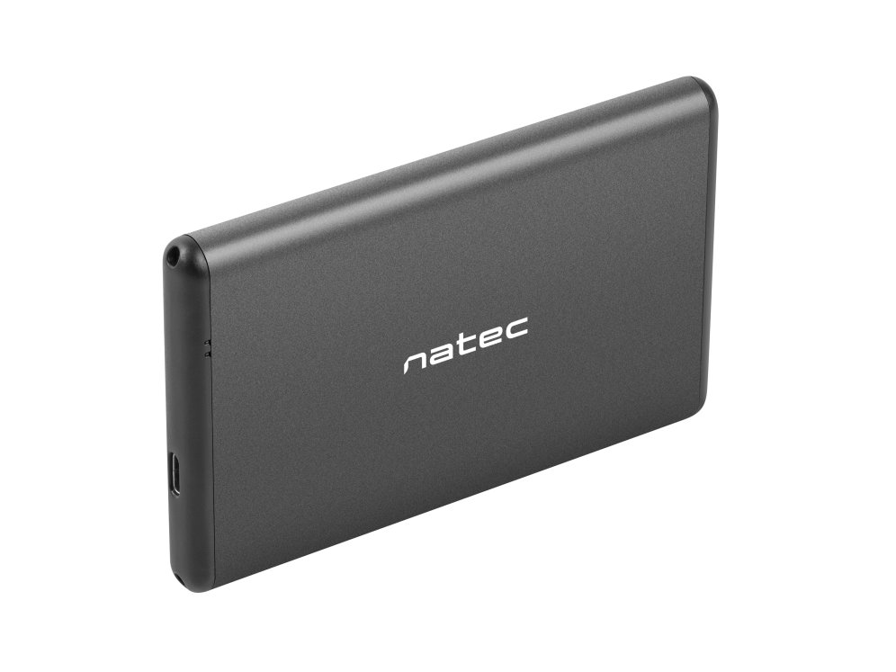 Caja externa natec rhino - c disco duro 25 pulgadas pulgadas usb c sata negra