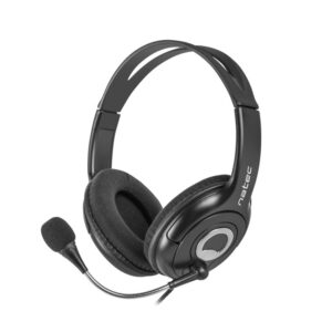 Auriculares natec bear 2 nsl - 1178 con microfono negros
