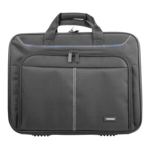 Maletin natec doberman para portatil hasta 17.3 pulgadas negro