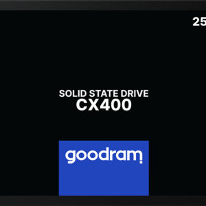 Disco duro interno solido ssd goodram ssdpr - cx400 - 256 - g2 256gb 2.5 pulgadas sata3 cx400