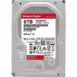 Disco duro interno hdd wd western digital nas red pro wd6003ffbx 6tb 3.5 pulgadas sata 3 7200rpm 256mb