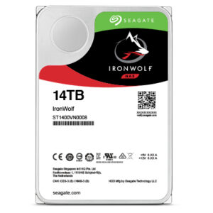 Disco duro interno hdd seagate ironwolf pro 14tb sata 256mb