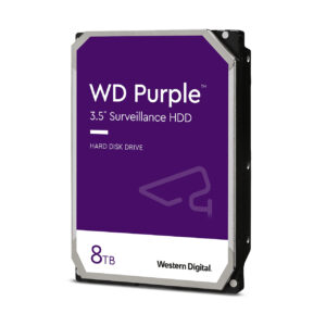 Disco duro interno hdd wd western digital purple wd84purz 8tb 3.5 pulgadas sata3 5400rpm 128mb