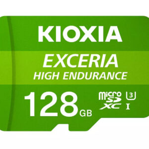 Tarjeta micro sd kioxia 128gb exceria high endurance uhs - i c10 r98 con adaptador