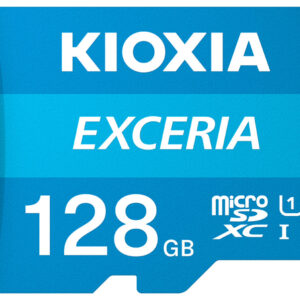 Tarjeta micro sd kioxia 128gb exceria uhs - i c10 r100 con adaptador