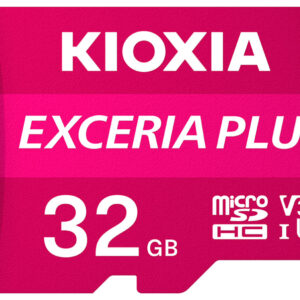 Tarjeta memoria micro secure digital sd kioxia 32gb exceria plus uhs - i c10 r98 con adaptador