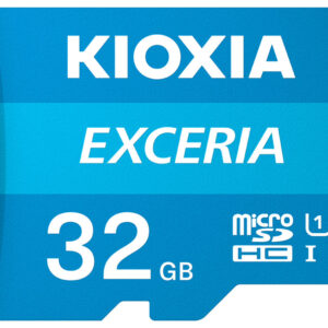 Tarjeta micro sd kioxia 32gb exceria uhs - i c10 r100 con adaptador